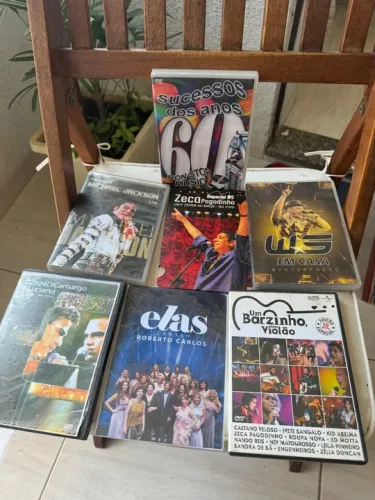 DVD vídeo player diversos original (7unidades)