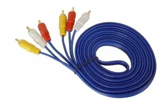 Cabo DVD RCA x RCA 1,5 Metros