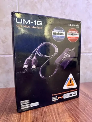 Cabo Interface MIDI-USB - UM-1G original Roland - Bateria eletrônica