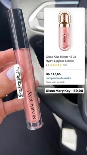 Gloss Mary Kay Sheer Ilussion , Brilho labial 