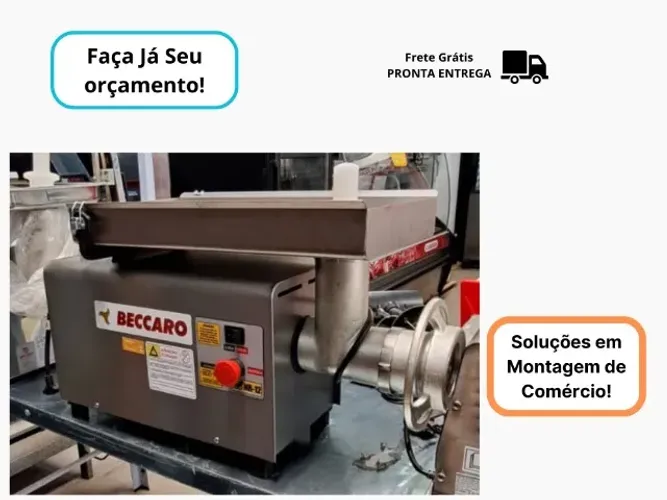 Picador de Carne Novo Boca 08 Inox