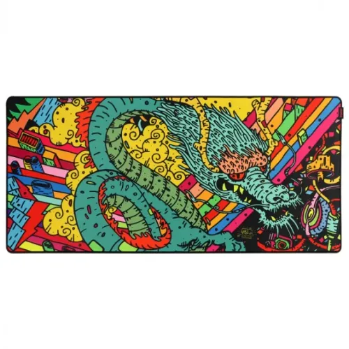 Mousepad Gamer Pcyes Dragon Extended 900x420x3mm (Speed) - WZetta