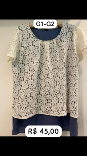 Linda blusa plus size japonesa