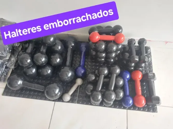 Halteres emborrachados pronta entrega