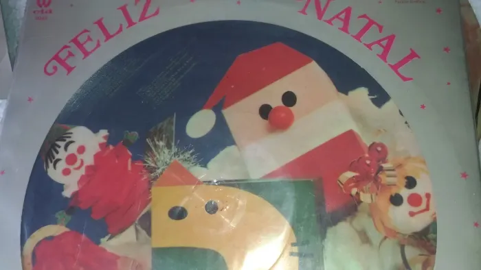 Picture Disco de Vinil Feliz Natal - Clássico de Natal! Envio qq local.