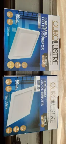 Luminária led 12w