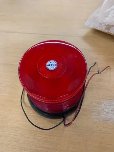 Luz Rotativa Giroled Vermelho De Advertência