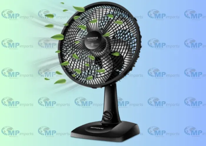 Loja MP Imports: Ventilador de Mesa 40cm Mondial Super Power VSP-40-B 6 Pás 3 Velocidades