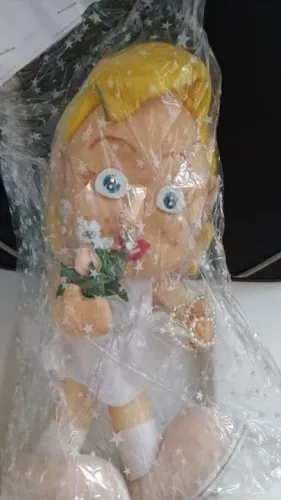 Boneca de Pelúcia noiva de casamento