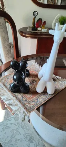 Cerâmica imitando objetos de balão!