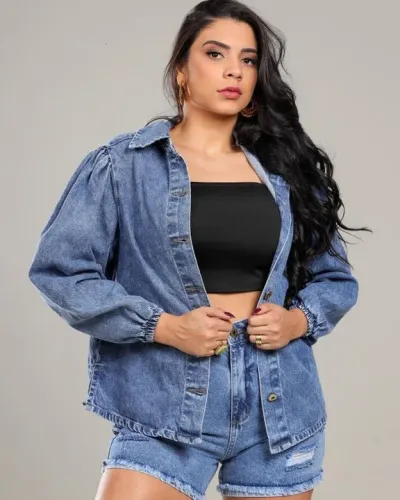 Jaqueta Jeans