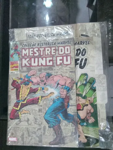 HQ número 1 do Mestre do Kung fu da panini comics lacrado com box