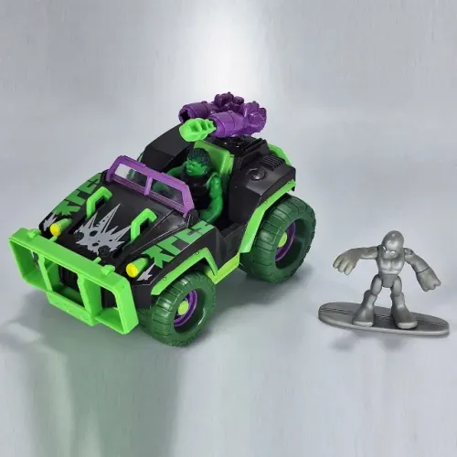 Carro Hulk Playskool Heroes Marvel Hasbro (Usado)