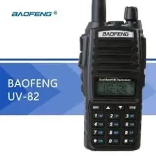 Rádio Comunicador Baofeng Uv-82 Novo Fone Antena 