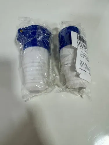 Par de conectores industrial de 16 amperes macho e fêmea novo 110/220 250 watts