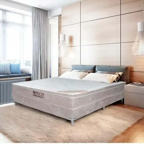 Cama Box Casal Padrão Airtech Ortobom - Entrega grátis para Fortaleza