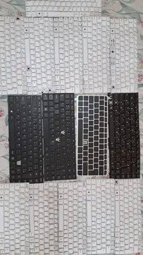 Lote de 15 Teclados de Marcas Diversas Usados Teclado para Retirada de Peças