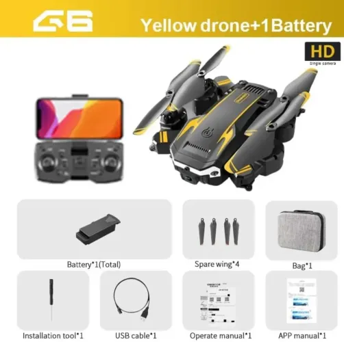 Drone G6 com 2 câmera 