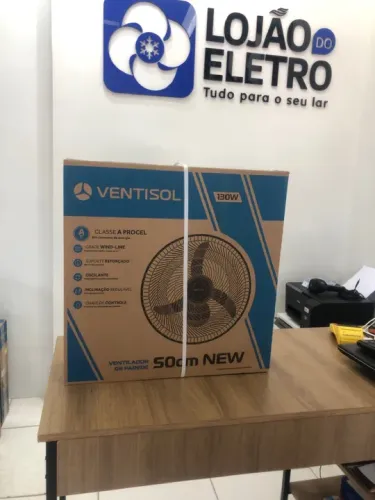 Ventilador de Parede 50cm New Ventisol 130W