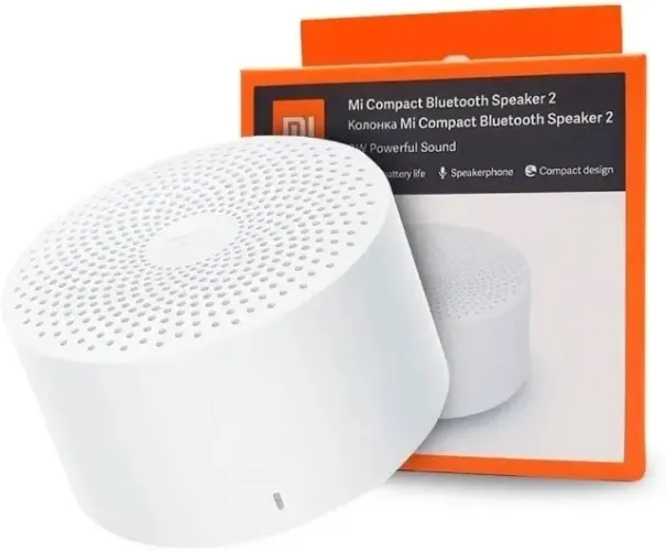 Caixa De Som Bluetooth Portátil Mini Speaker 2 - Xiaomi Cor Branco
