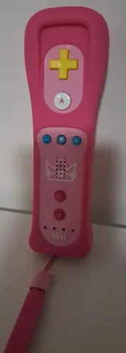 Nintendo Controle Wii Rosa - Princesa Peach
