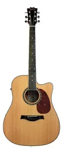 Violão Ewa Laura Ce Ltd Natural Aço
