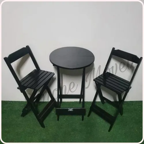 Conjunto Dobrável Bistrô para Bar e Restaurante varandas