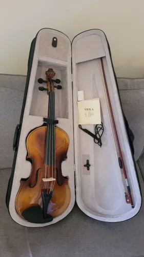 Viola de arco 40,5 cm ajustada por luthier!