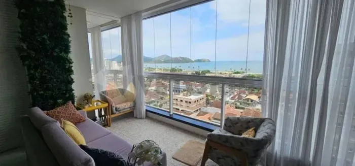 Maravilhosa Cobertura com 3 suítes, Spa com vista Mar e 3 vagas