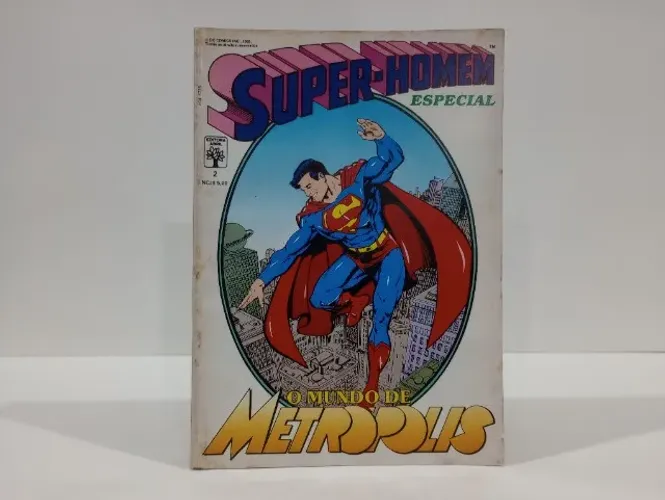 HQ Super-Homem Especial nº 2 - ano de 1989