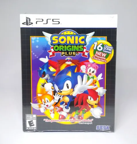 Mídia física Sonic Origins Plus - PS5