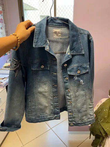 Jaqueta Jeans Bluesteel M Feminina - Estilosa e Atemporal