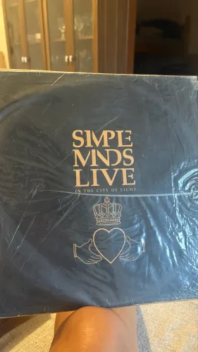 Disco Vinil LP Simple Minds - Live ?In The City Of Light?