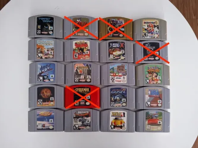 Jogos Nintendo 64 (Mario Party 3, Pokemon Snap, Banjo Tooie...)