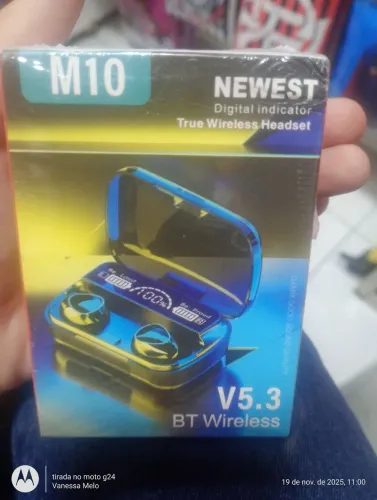 Fone de ouvido M10 