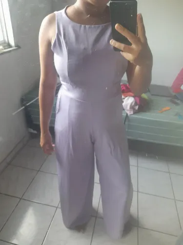 Macacão Longo lilas