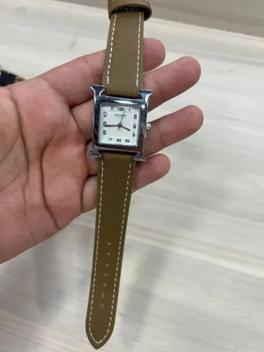 Relógio Estilo Hermès Heure H Feminino
