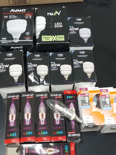 Lampadas de led 30 40 e 50w 