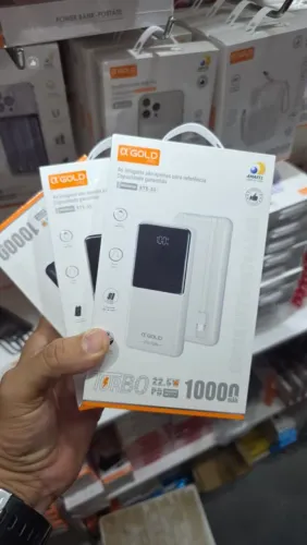 Carregador Portátil Alpha Gold 10000mAh Turbo