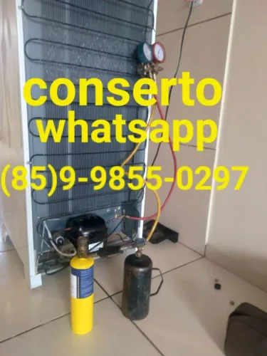 Recarga de gás a domicílio.
