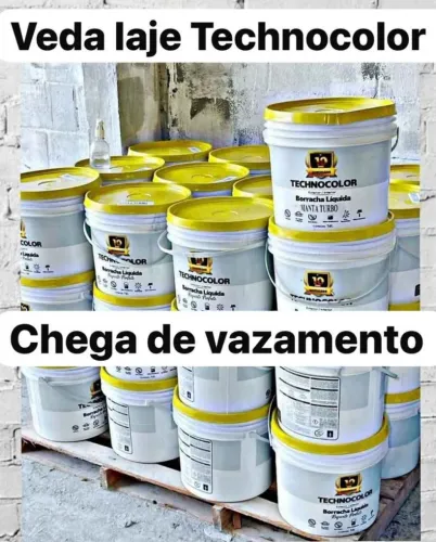 Technocolor Borracha Líquida - Veda Laje