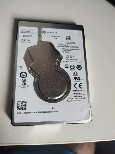 hd sata 1tb -seagate - perfeito estado