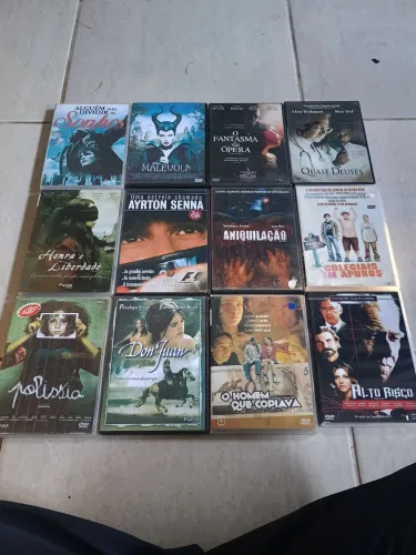 lote dvd sarah brightman mar em furia narnia casa branca sou espiao entre outros