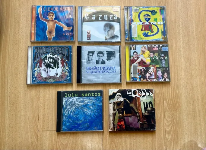 CDs de pop e rock nacional - Vários Artistas