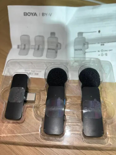 Microfone Sem Fio BOYA BY-V20