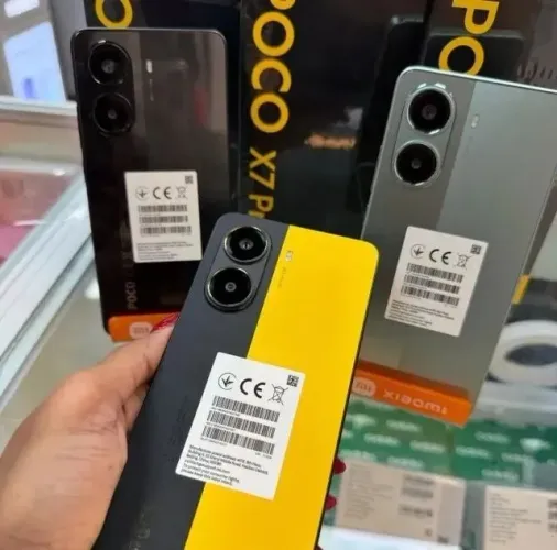 Xiaomi Poco X7 Pro 5G 256GB 8GB RAM Tela 6,67 Dual Sim  (NFC) Preto AmareloVerde 