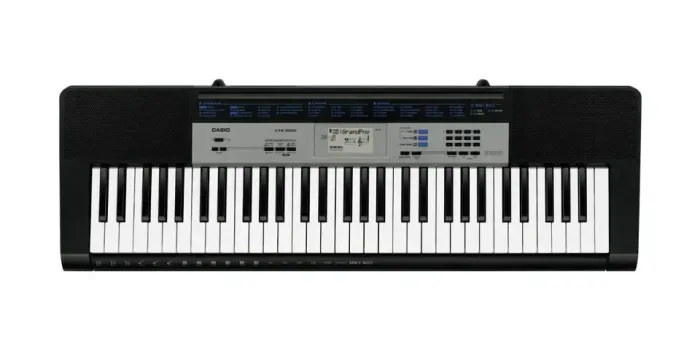 Teclado musical Casio Standard CTK-1550 61 teclas preto