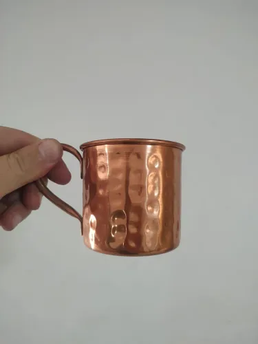 Caneca Moscow Mule de Cobre Martelo