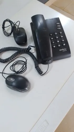 TELEFONE FIXO DE FIO INTELBRAS PLENO- COM DEFEITO