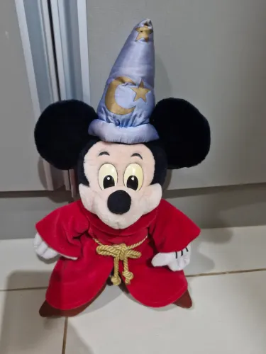 Pelúcia Mickey Mago Fantasia Disney original